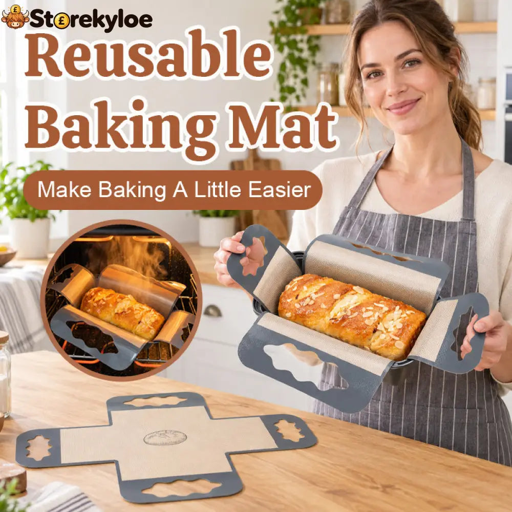 Cross-Shaped Reusable Baking Liner Silicone🍞