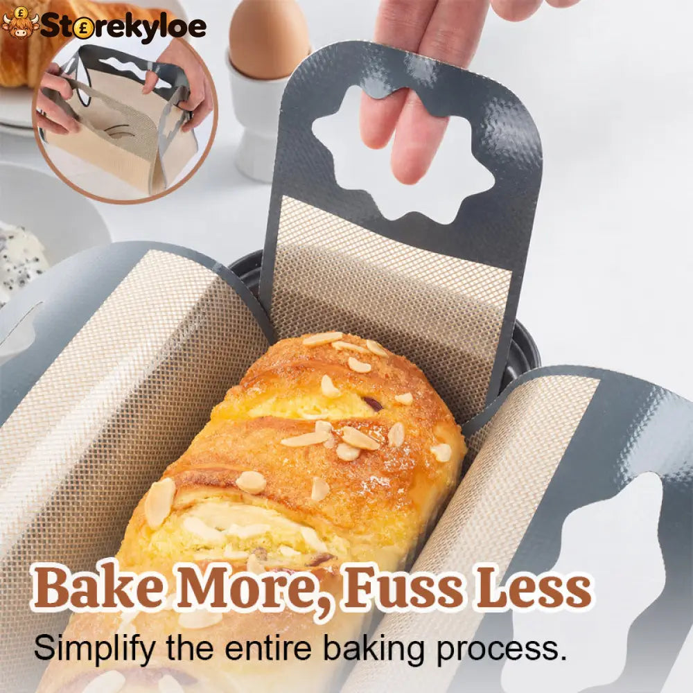 Cross-Shaped Reusable Baking Liner Silicone🍞