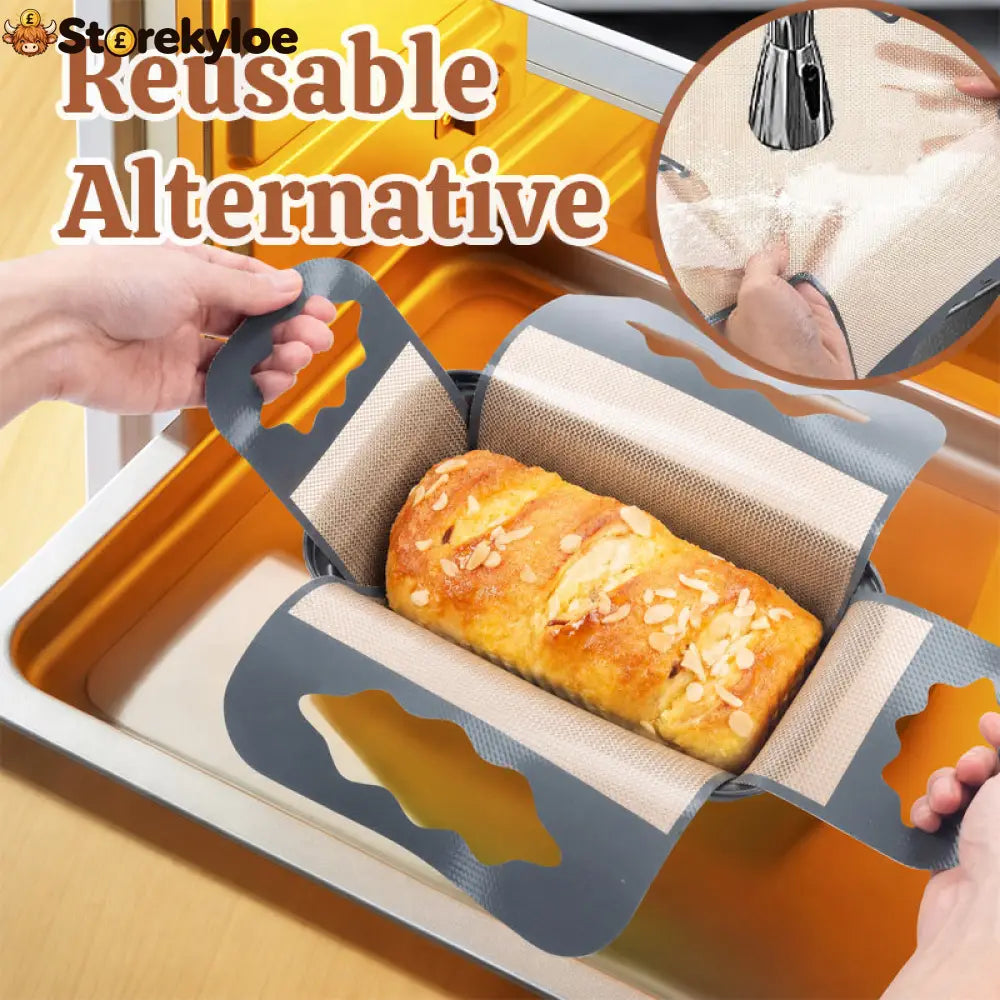 Cross-Shaped Reusable Baking Liner Silicone🍞