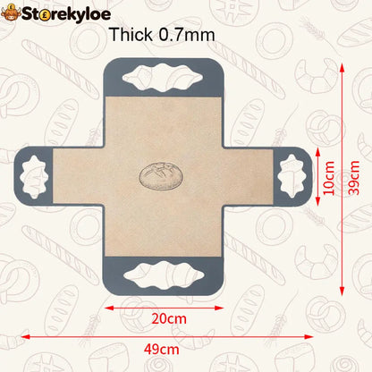 Cross-Shaped Reusable Baking Liner Silicone🍞 - Large - 0.7mm
