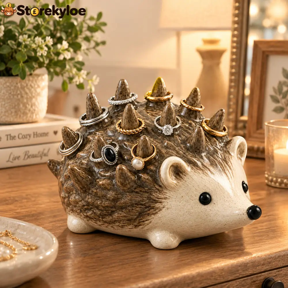 🎁✨Cute Animal Ring & Trinket Holder - Hedgehog