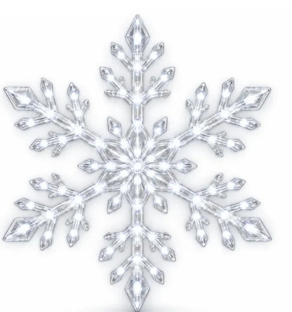 ⏳ Last Day 50% OFF – ❄️ LED Snowflake Wall Lights ✨