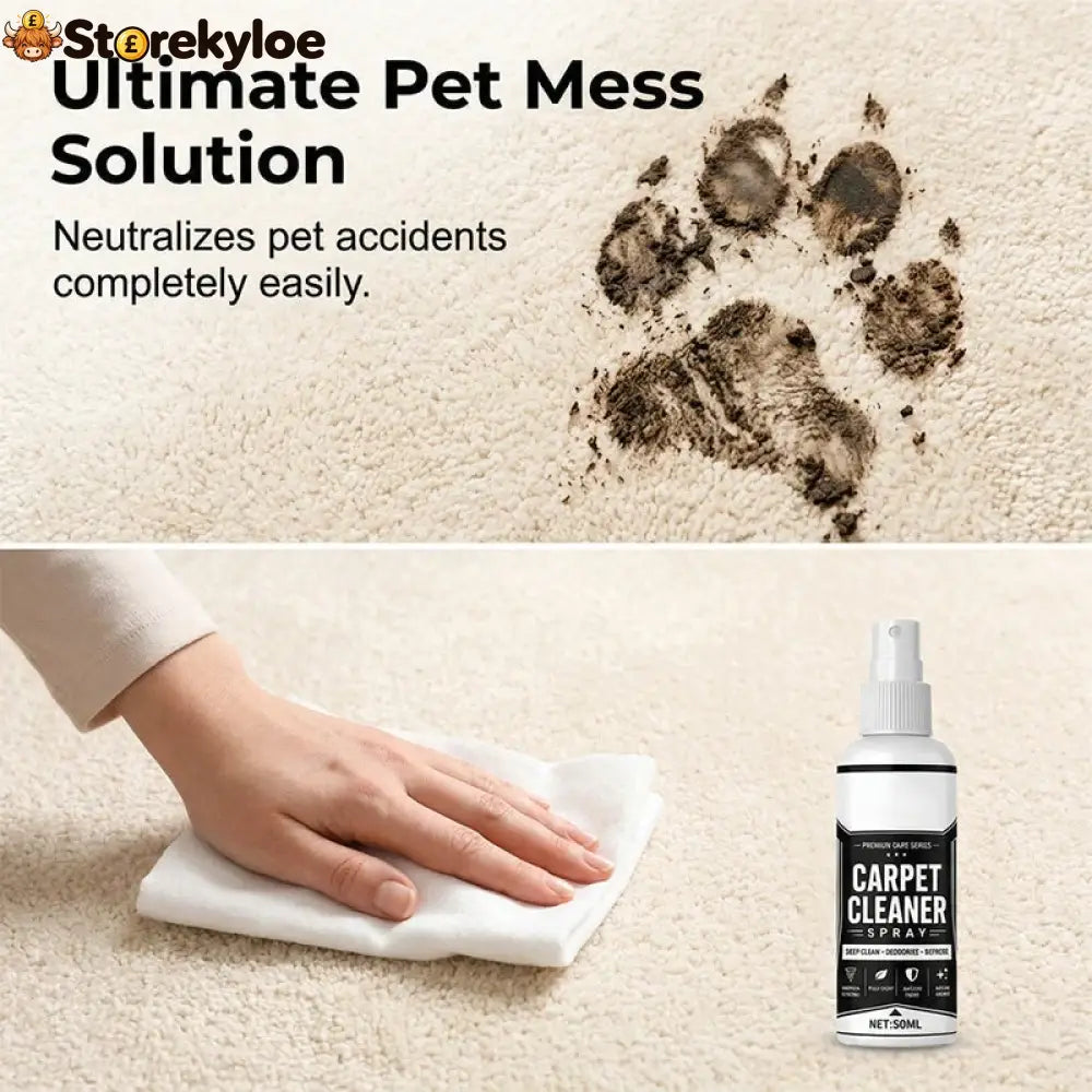 Deep Cleaning Carpet Cleaner Spray
