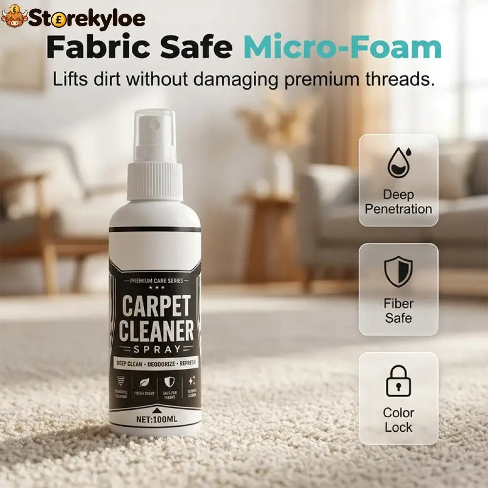Deep Cleaning Carpet Cleaner Spray