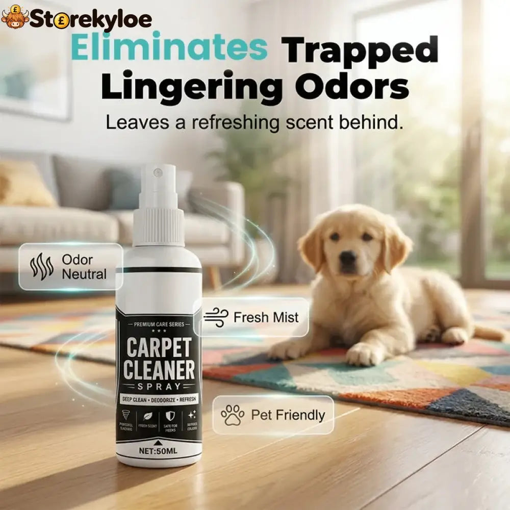 Deep Cleaning Carpet Cleaner Spray - 50ml + sponge
