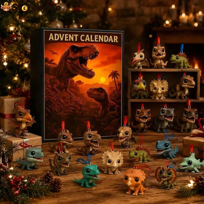 ⭐🦖Dinosaur Advent Calendar 24‑Day Christmas Countdown Calendar - BUY 1