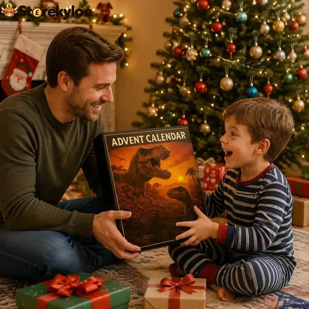 ⭐🦖Dinosaur Advent Calendar 24‑Day Christmas Countdown Calendar - BUY 1