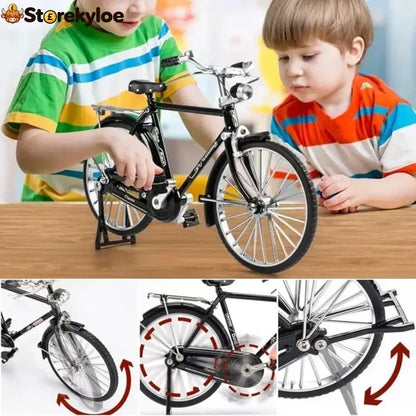 🚲DIY Alloy Bicycle Model: Hand-Assembled – A Fun Hands-On Collectable