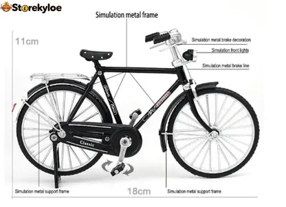 🚲DIY Alloy Bicycle Model: Hand-Assembled – A Fun Hands-On Collectable