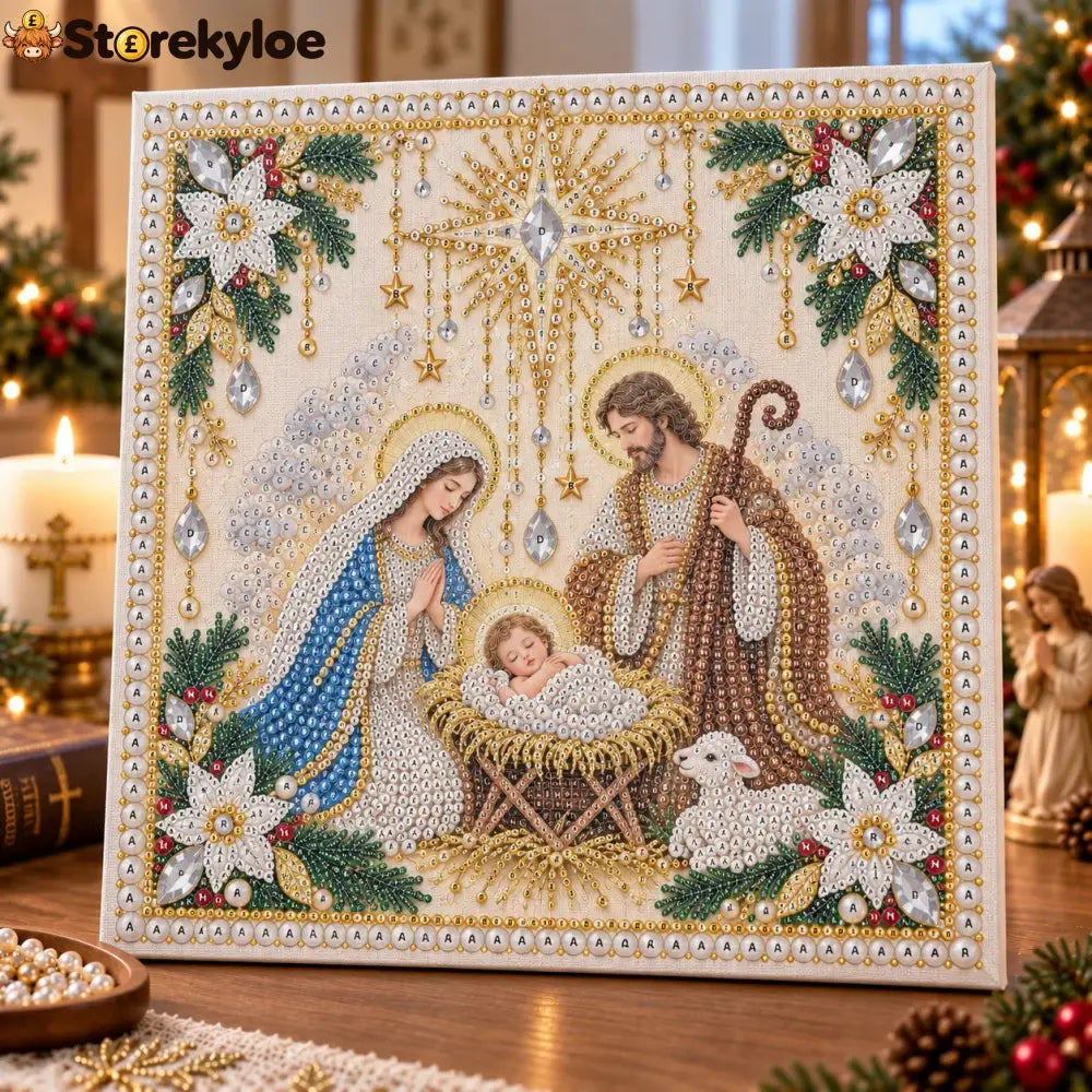 🙏✝️diy Christian Pearl Artwork Kit✈️ Buy 2+ Get Free Shipping
