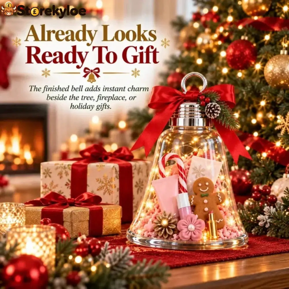 🎄🎁DIY Christmas Bell Gift Box
