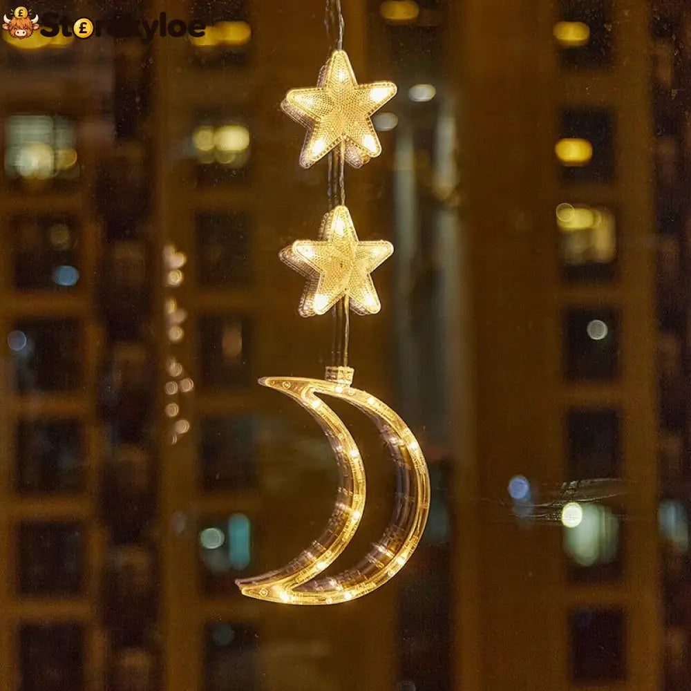 ⏳LAST DAY SALE ONLY ￡7.99!!🎄❄️ DIY Christmas Snowflake Suction Cup LED Lights ✨ | Battery Operated Warm & Multi-Colour