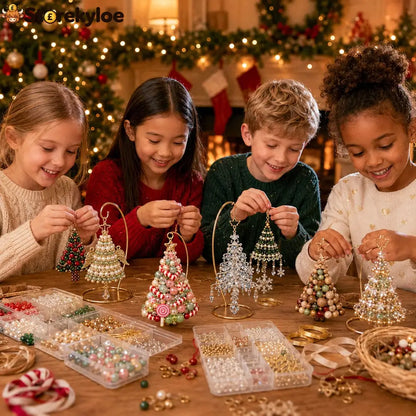 🎄 DIY Christmas Tree Beaded Ornament Kit