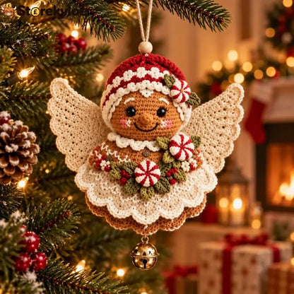 🎄 Diy Crochet Christmas Angel Ornament Kit – Make Hang & Treasure✨ - 🍪 Gingerbread
