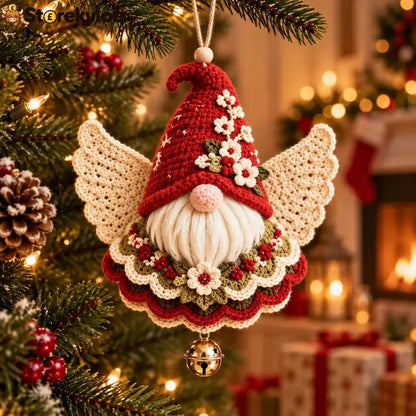 🎄 Diy Crochet Christmas Angel Ornament Kit – Make Hang & Treasure✨ - 🧙‍♂️ Gnome