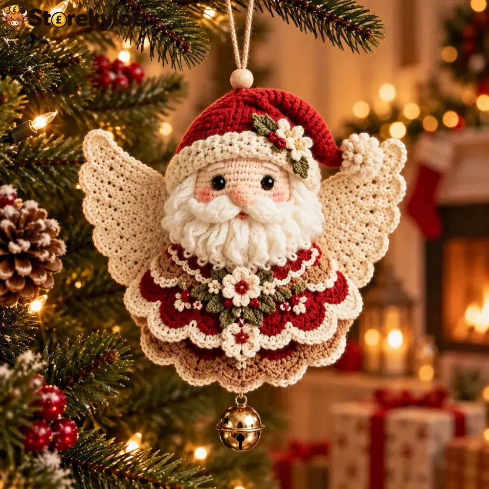 🎄 Diy Crochet Christmas Angel Ornament Kit – Make Hang & Treasure✨ - 🎅 Santa