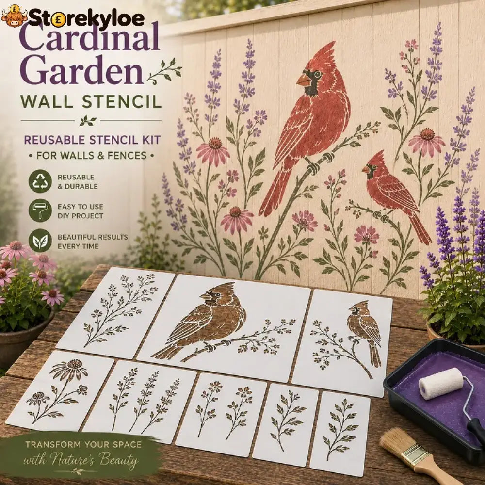 🎄✨DIY Garden Painting Templates for Every Space🎅✨ - 🐦Bird - Hot Sale