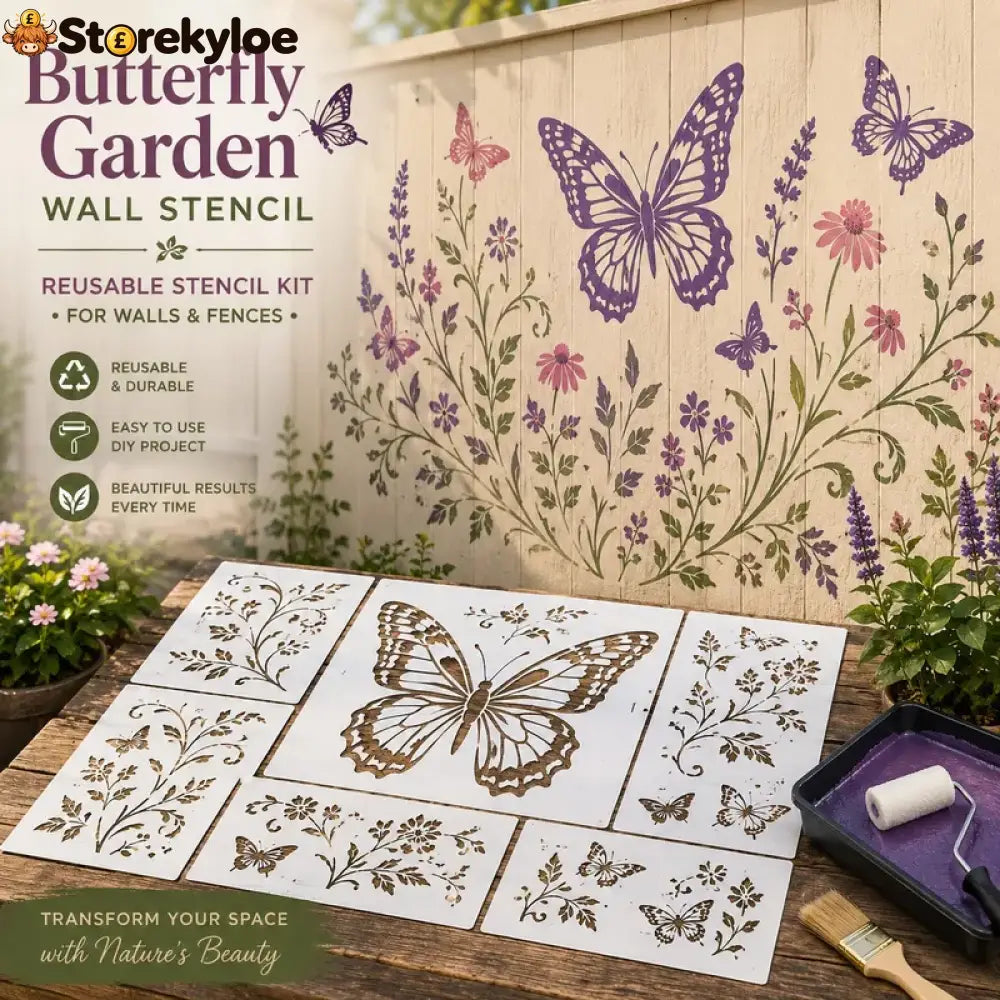 🎄✨DIY Garden Painting Templates for Every Space🎅✨ - 🦋Butterfly - Hot Sale