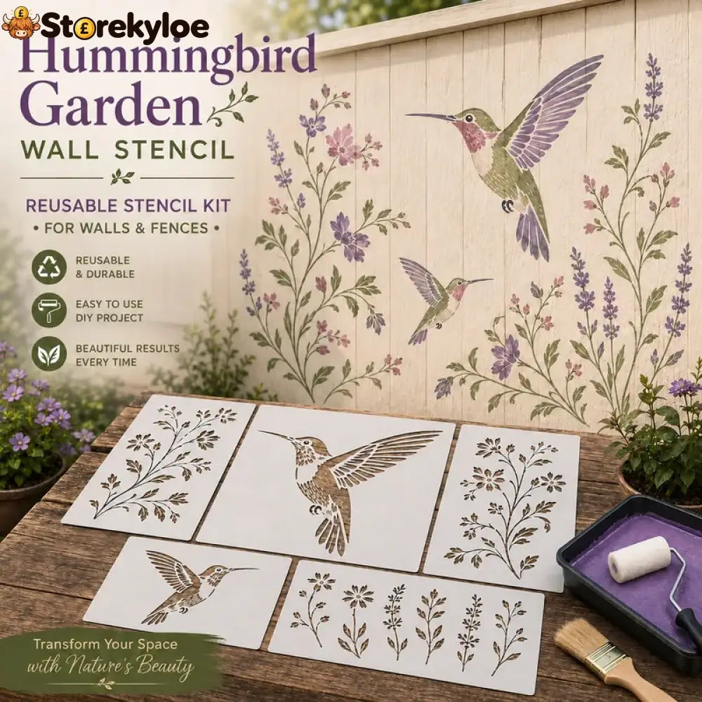 🎄✨DIY Garden Painting Templates for Every Space🎅✨ - 🌸Flower - Hot Sale