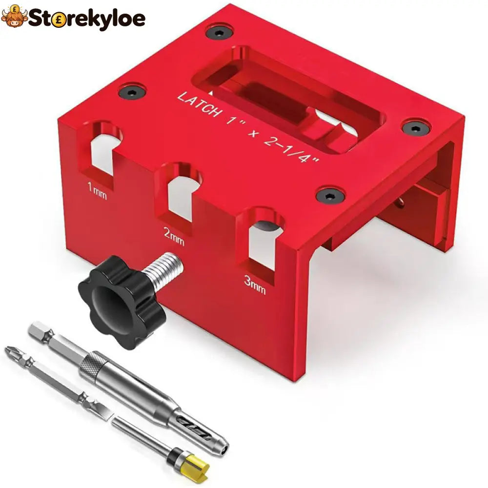 🔧Door Latch Mortising Tool Kit for Wood Doors