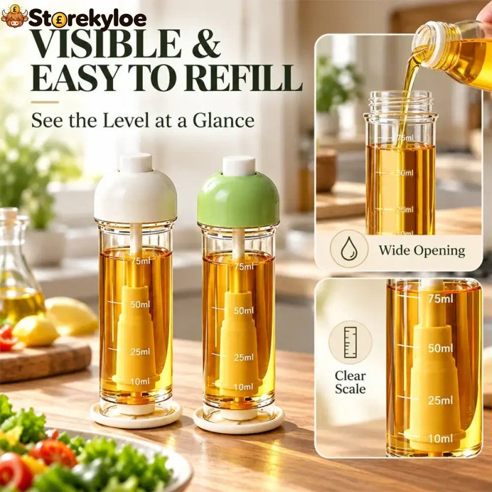 🍳💧 Downward-Spray Cooking Oil Sprayer