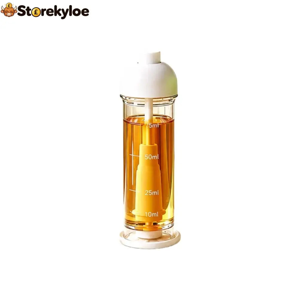 🍳💧 Downward-Spray Cooking Oil Sprayer - White