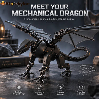 🥚🐉 DragonMorph – Egg to Dragon Transforming Mechanical Toy