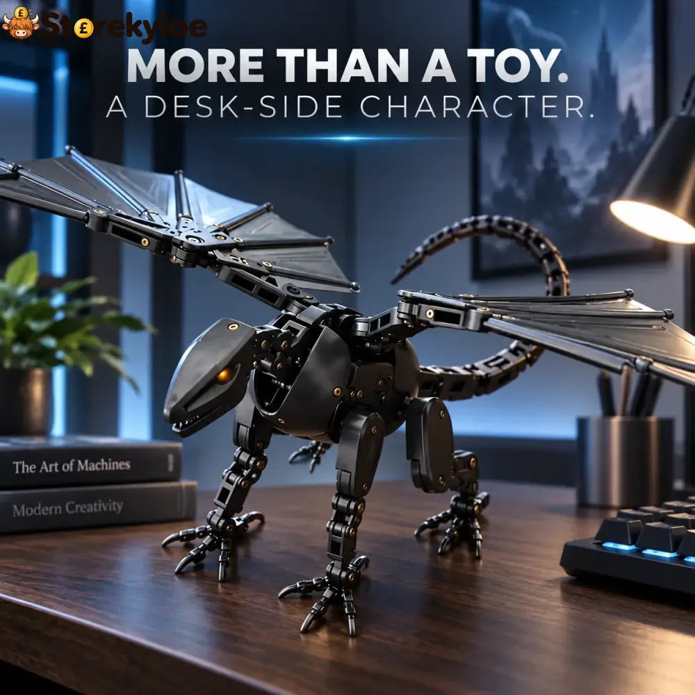 🥚🐉 DragonMorph – Egg to Dragon Transforming Mechanical Toy