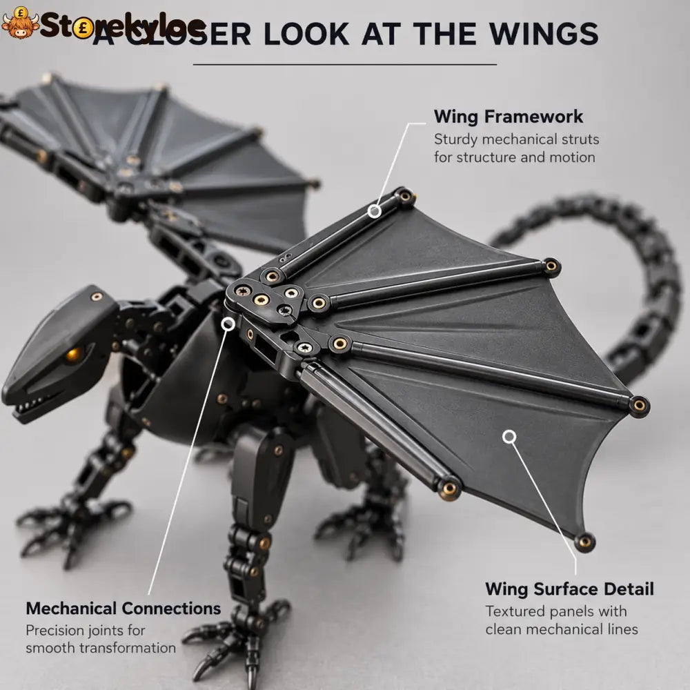 🥚🐉 DragonMorph – Egg to Dragon Transforming Mechanical Toy