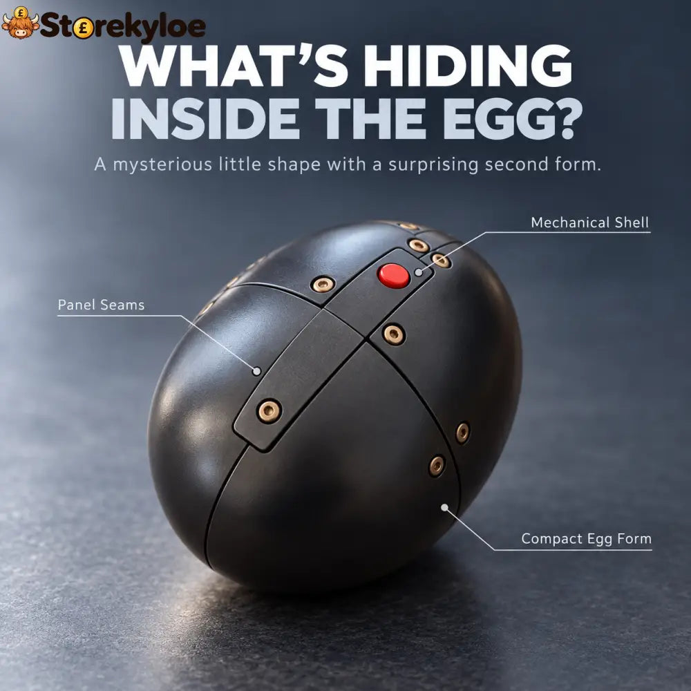 🥚🐉 DragonMorph – Egg to Dragon Transforming Mechanical Toy