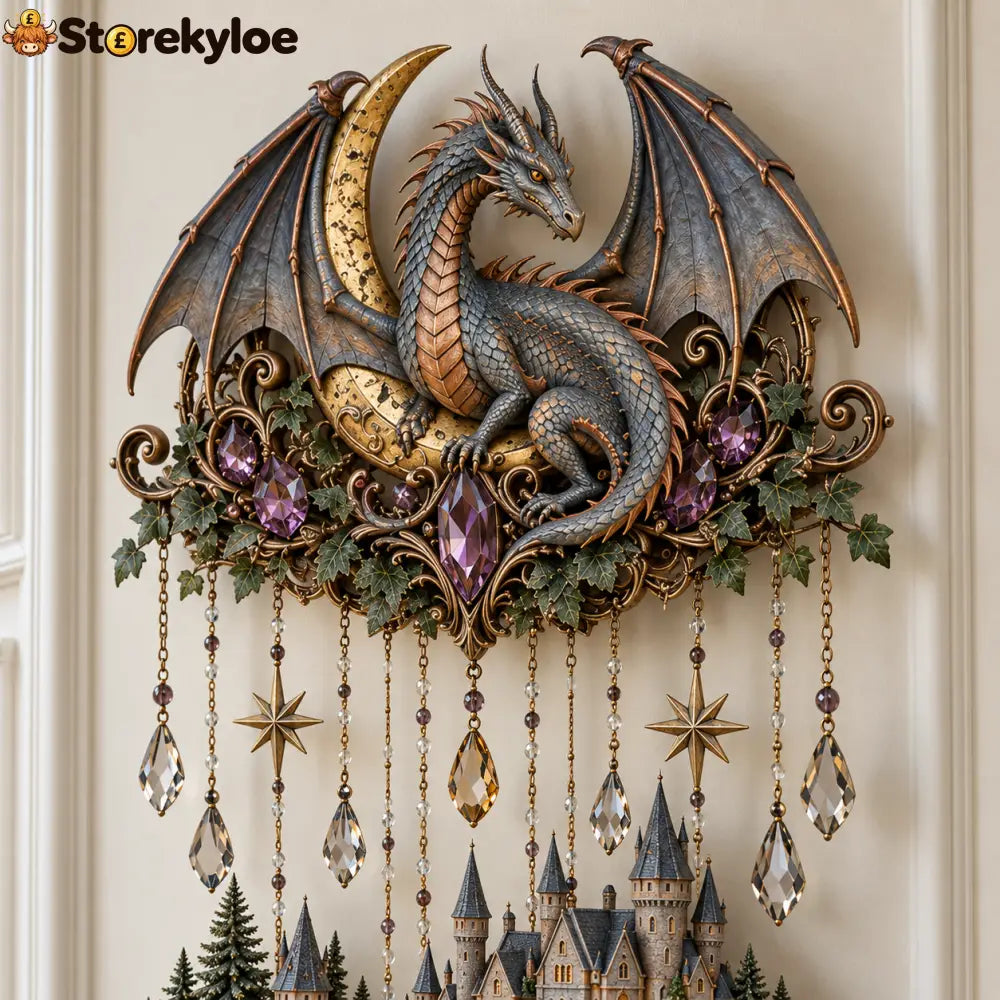 Dragon’s Watch – Moon & Castle Cascading Wall Light - Dragon’s Watch