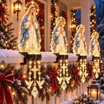 ✨ Sacred Christmas Railing Lights | The Christmas Decoration That Feels Truly Meaningful