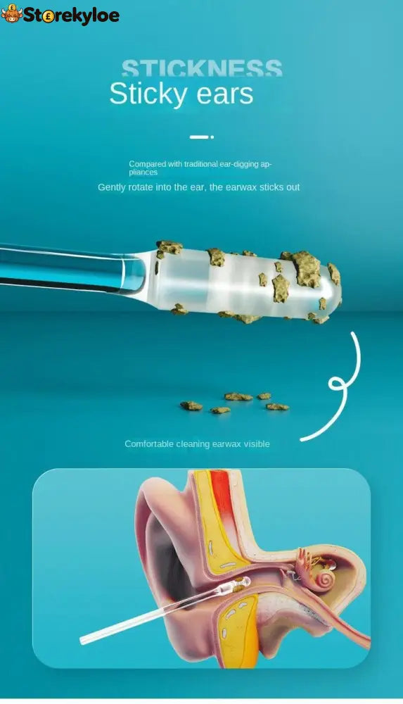 ✨Ear cleanner Sticky Pick