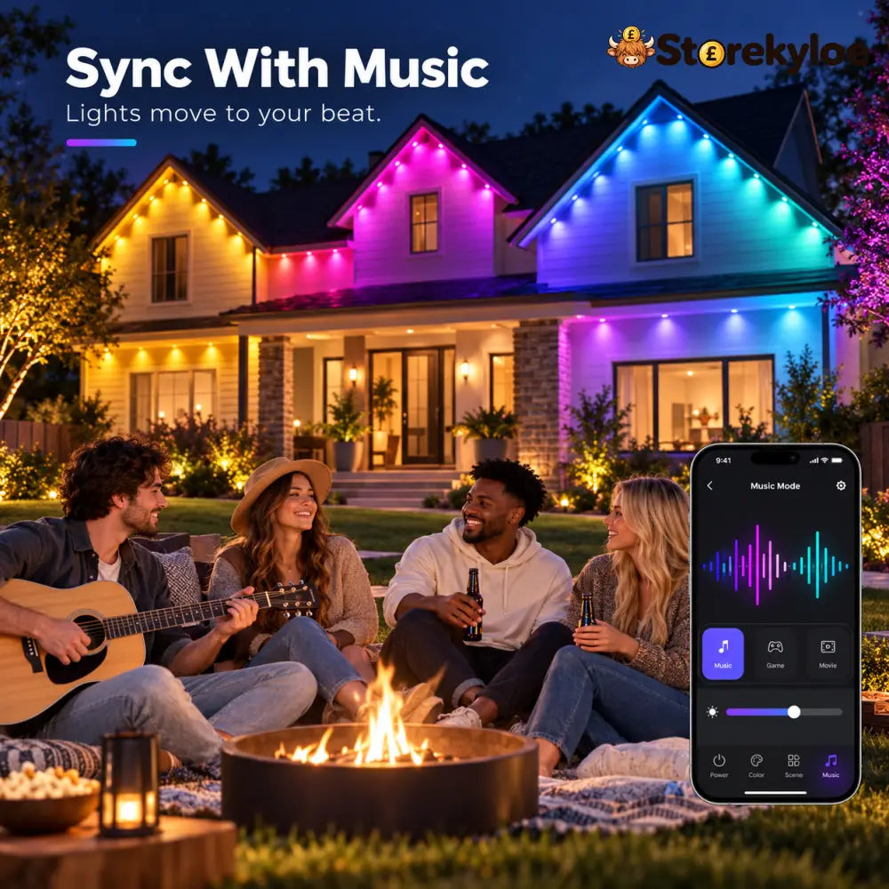 🎅Early Christmas 49% OFF - Smart Rainbow LED Permanent Outdoor Light - Smartlight 🎁