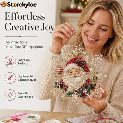 🎅early Christmas Gift 50% Off🎄christmas Diamond Art Hanging Kit