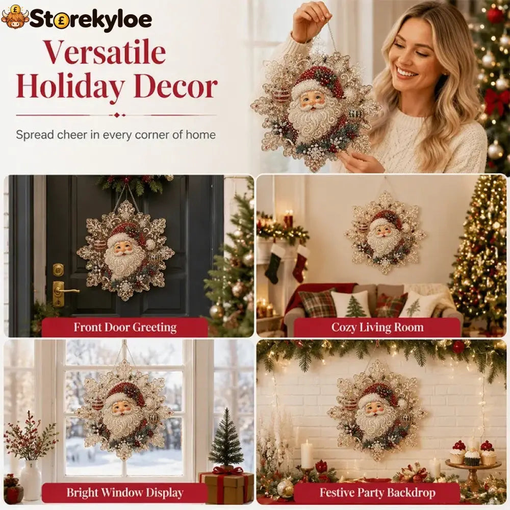 🎅early Christmas Gift 50% Off🎄christmas Diamond Art Hanging Kit
