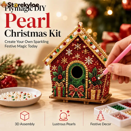 🎄Early Christmas Sale-50% OFF🎁3D DIY Christmas Pearl Art Kit