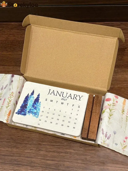 ✨Early Holiday Sale 49% OFF🌱Eco-Friendly Plantable “Timeless” Seed Calendar 2027