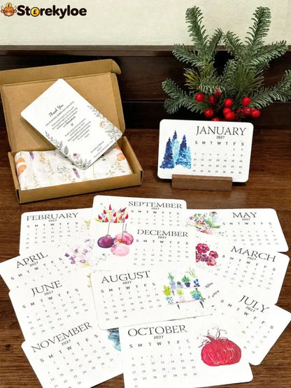 ✨Early Holiday Sale 49% OFF🌱Eco-Friendly Plantable “Timeless” Seed Calendar 2027