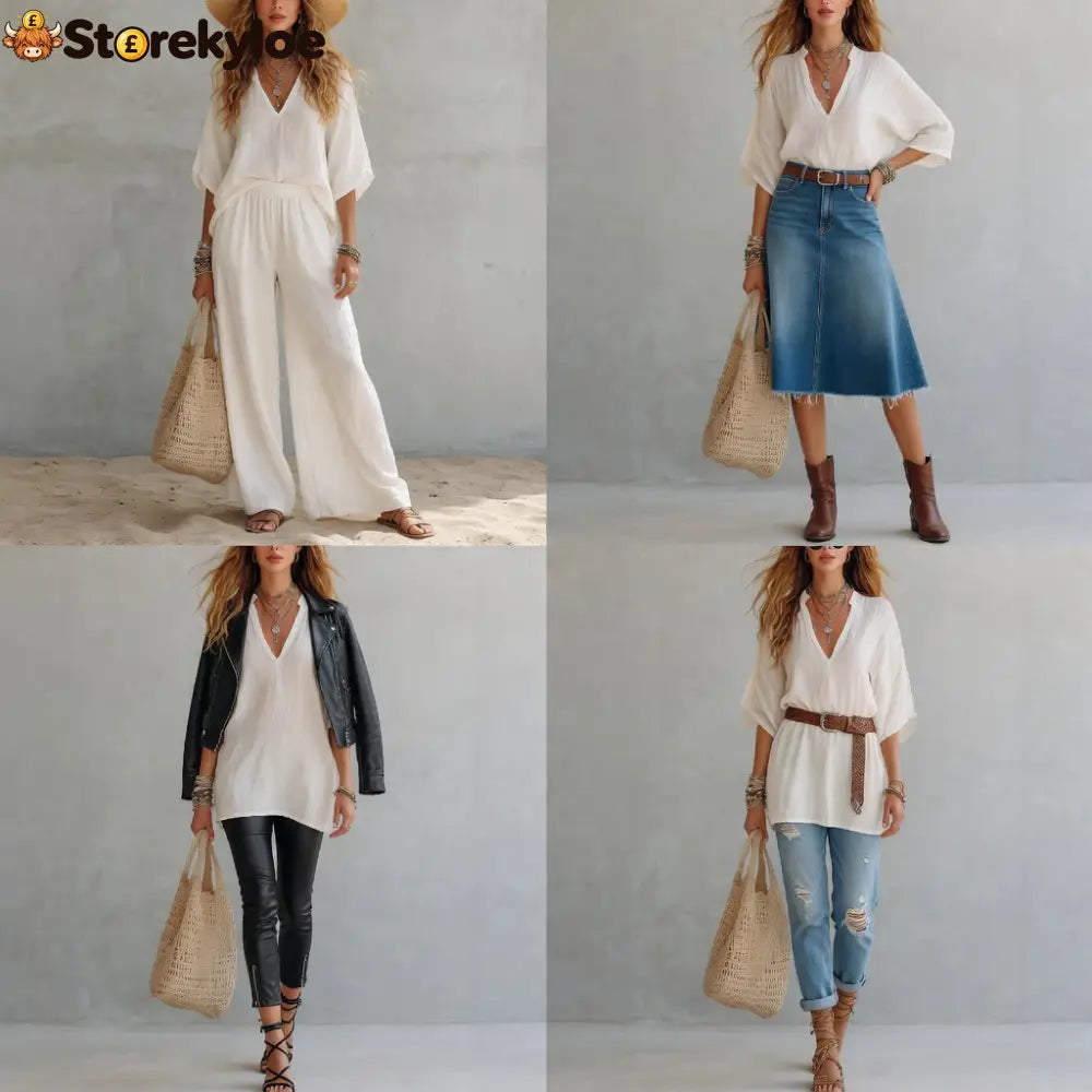 Effortless Boho Tunic Dress – Versatile Summer Essential