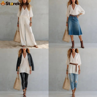 Effortless Boho Tunic Dress – Versatile Summer Essential