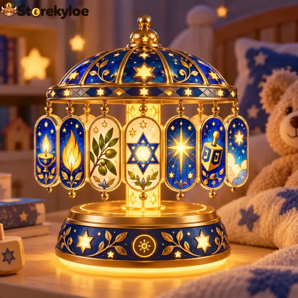 ✨ Eight Nights of Wonder™ – Color-Changing Hanukkah Night Light