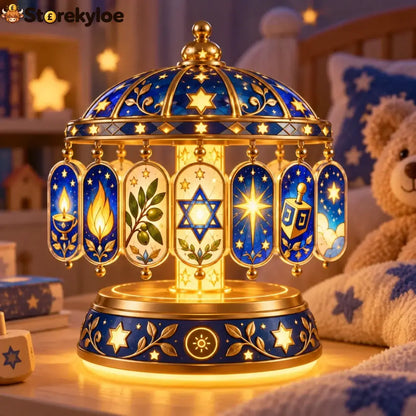 ✨ Eight Nights of Wonder™ – Color-Changing Hanukkah Night Light