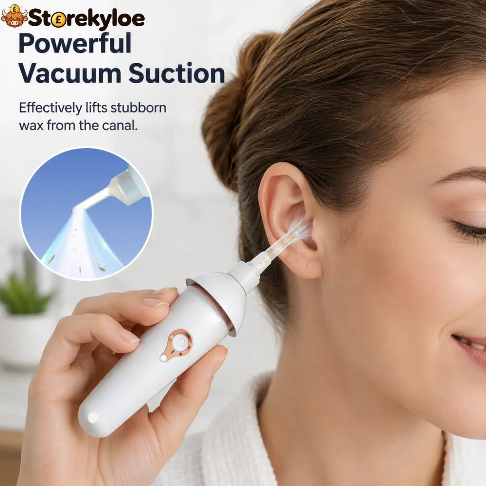Electric Earwax Cleaner with LED Light