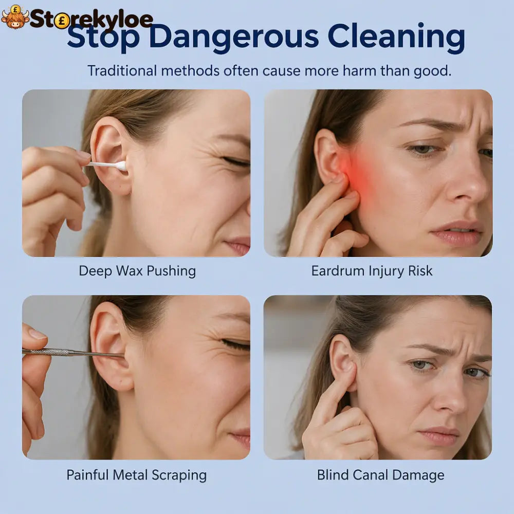 Electric Earwax Cleaner with LED Light