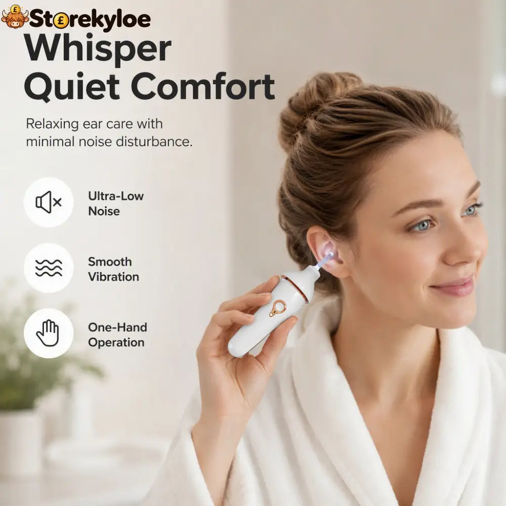 Electric Earwax Cleaner with LED Light