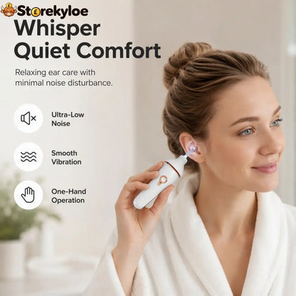 Electric Earwax Cleaner with LED Light