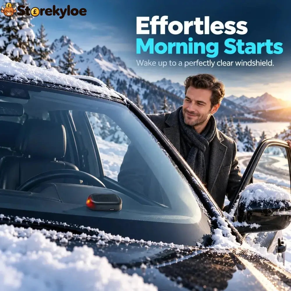 🔥Electromagnetic Snow Removal & Anti-Freeze Device for Vehicles, Molecular Interference Technology