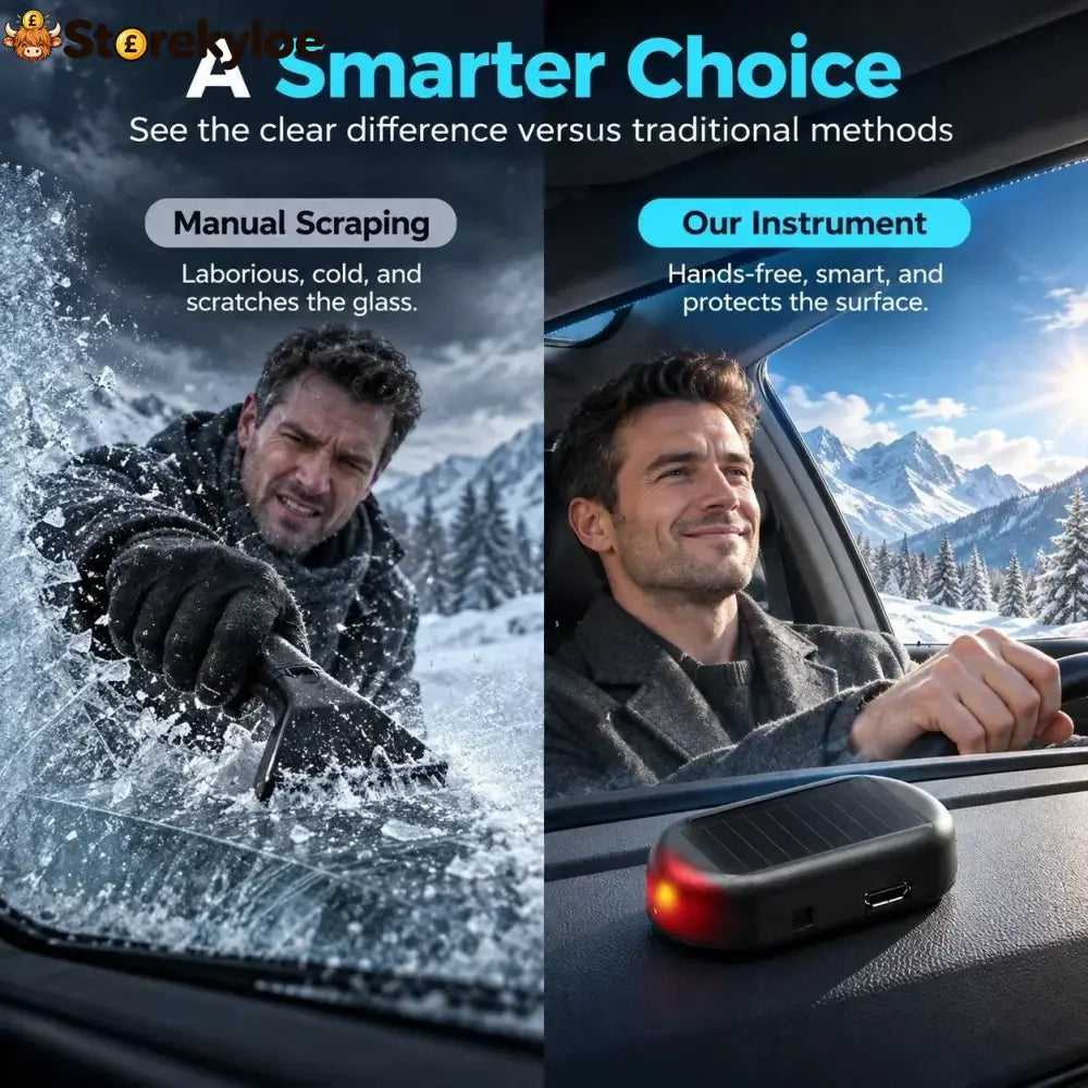 🔥Electromagnetic Snow Removal & Anti-Freeze Device for Vehicles, Molecular Interference Technology