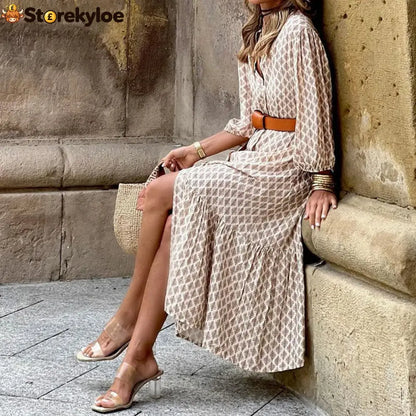 Elegant and casual women’s dress